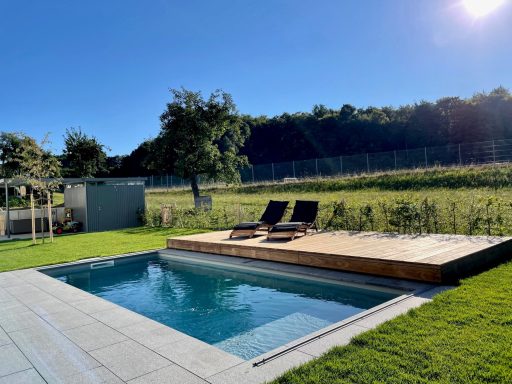 Poolgestaltung im Garten