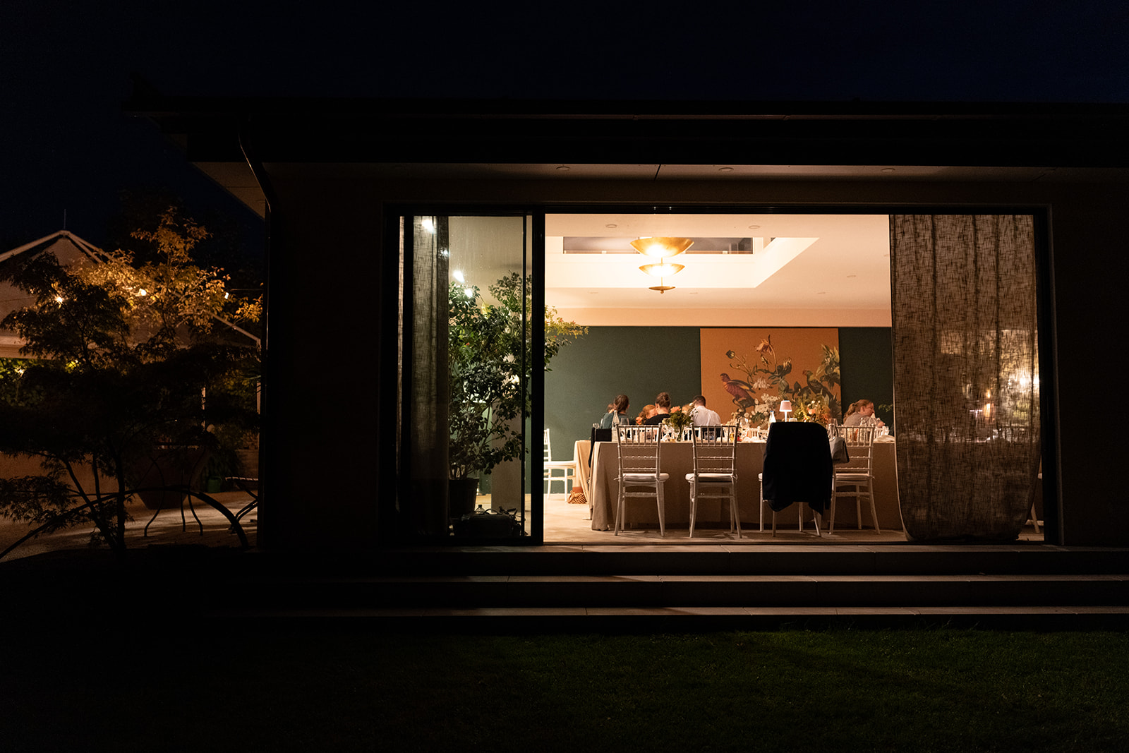 Orangerie am Abend